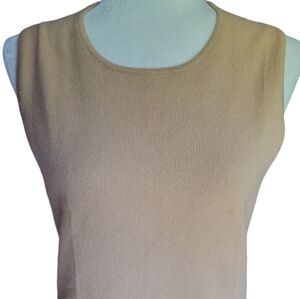 VINTAGE CASHMERE SLEEVELESS SWEATER